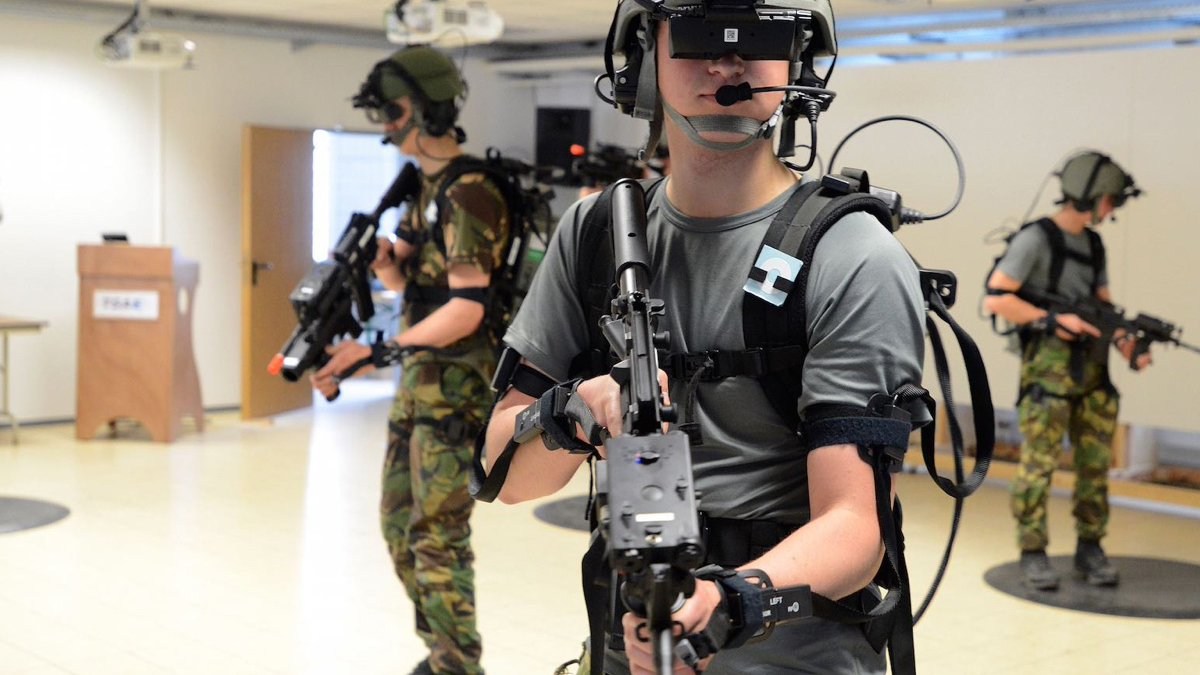 虚拟现实军事演练